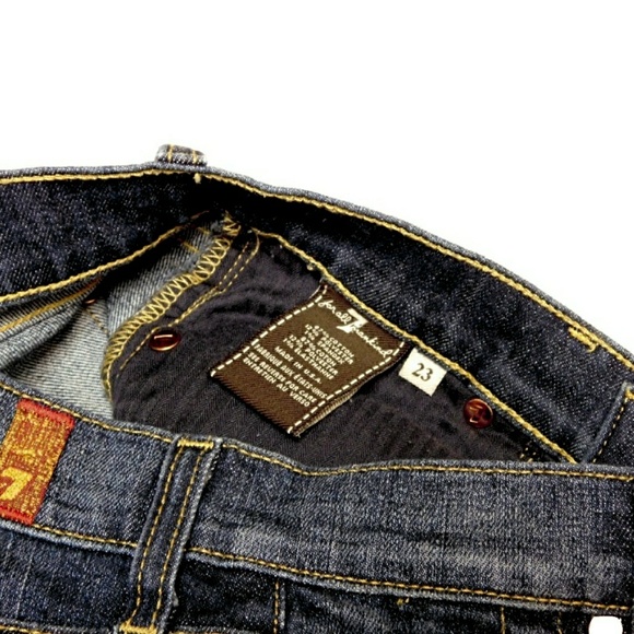 7 FOR ALL MANKIND ROLL-UP CUFF SHORTS - Picture 5 of 7